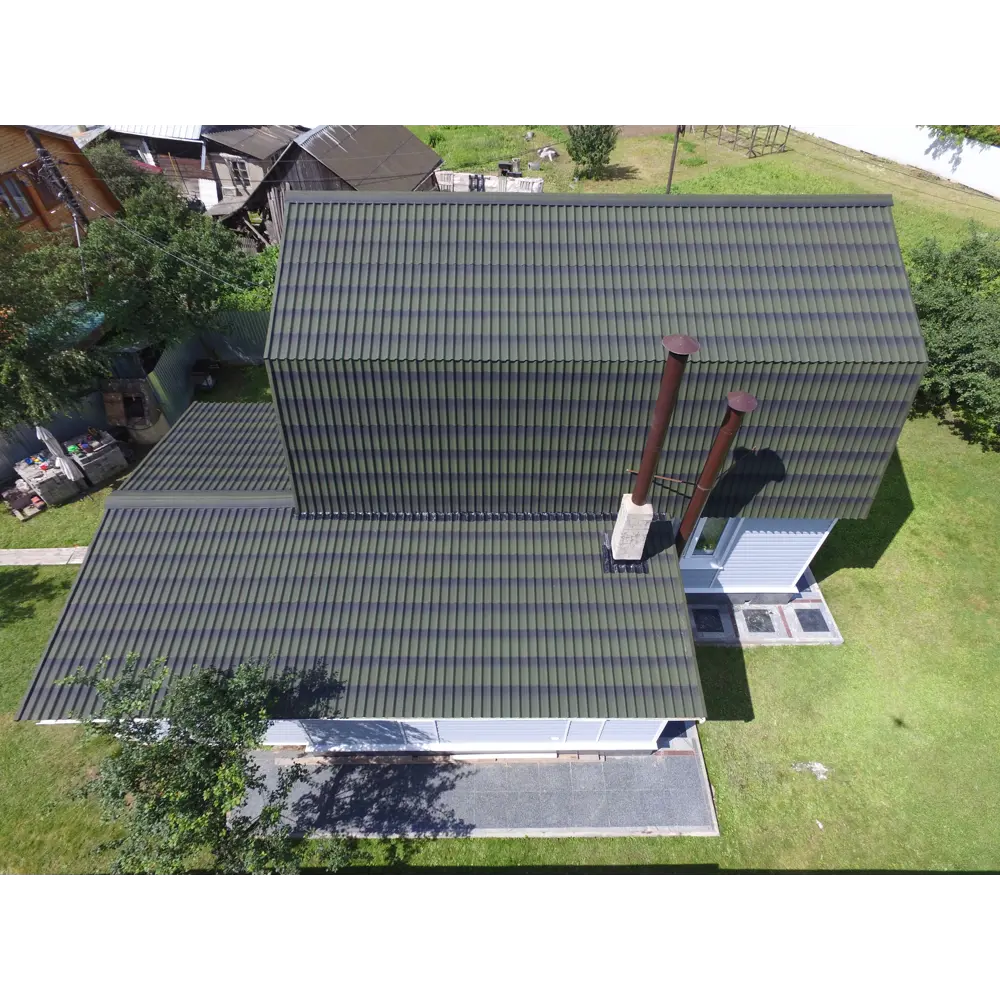 Черепица Ондулин DIY 3x820х1950 мм зеленый ONDULINE STLM-2199323 - Вид №6