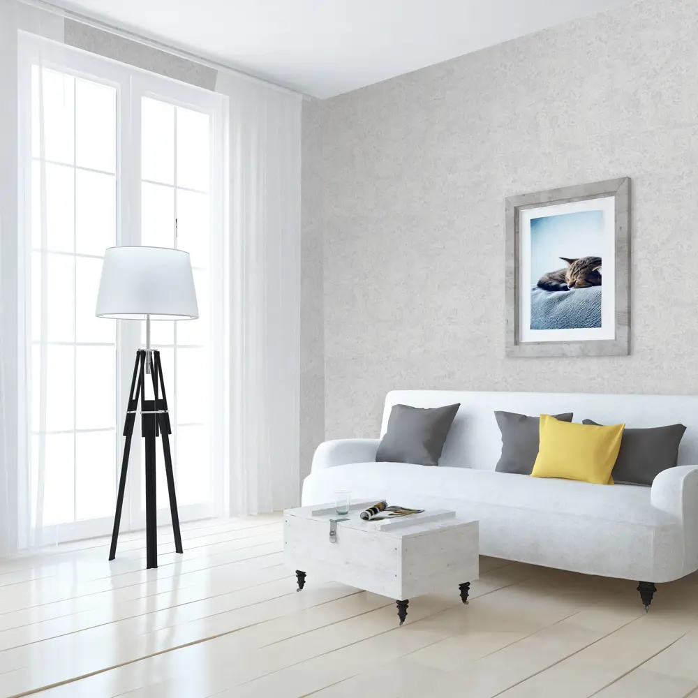 Обои флизелиновые Uno серые 1.06 м 58256-06 ATELIERO STLM-2177601 - Вид №3