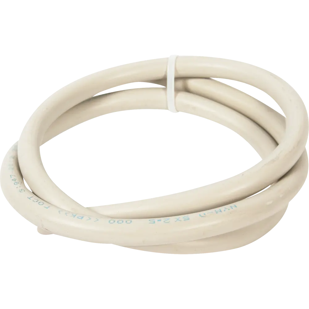 Кабель Альфакабель NYM 5x2.5 на отрез ГОСТ цвет серый STLM-2127179 - Вид №1