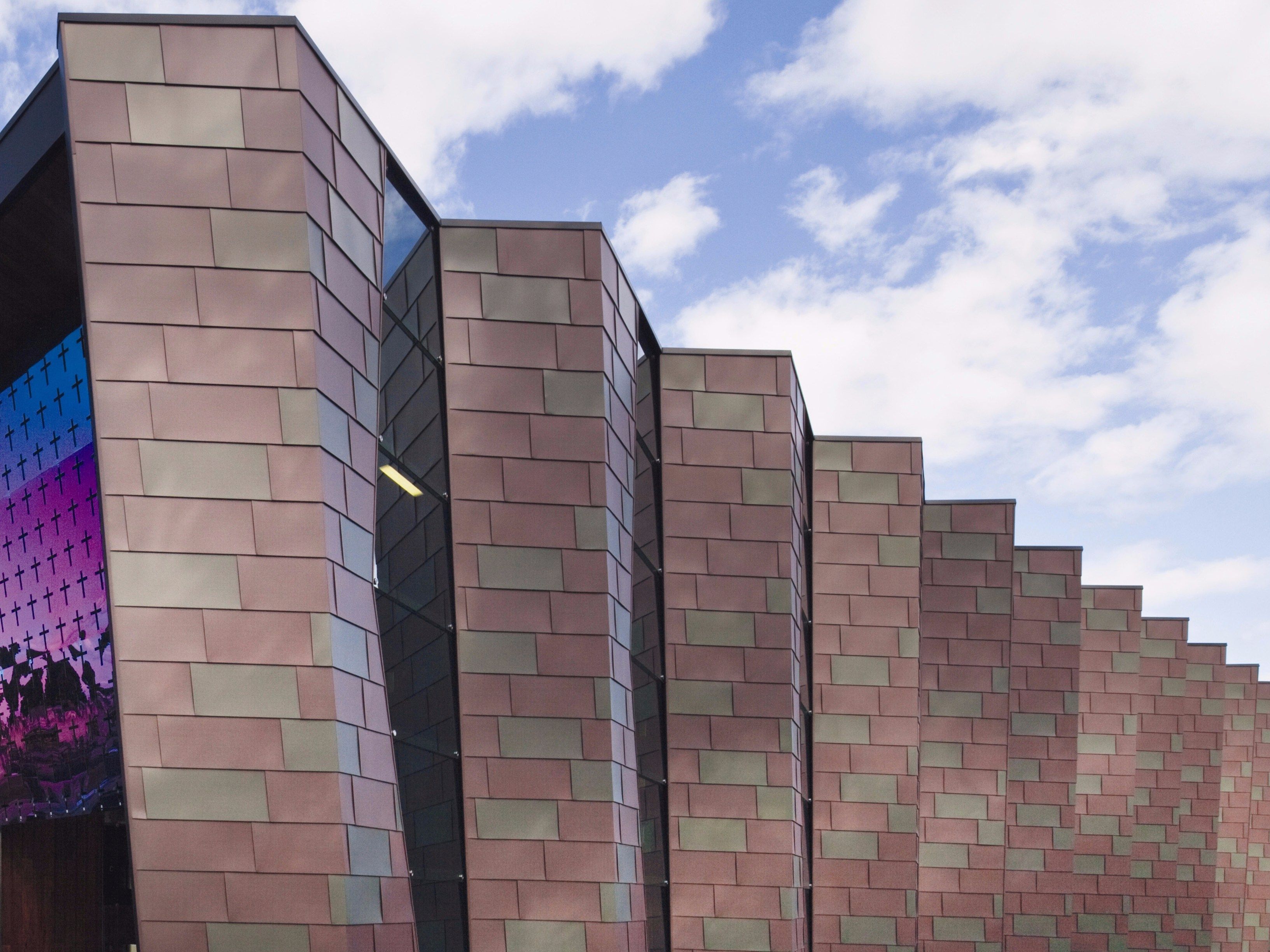 Цинковая фасадная и кровельная система VMZINC VMZINC® SCANDOLE ARCH-00135941