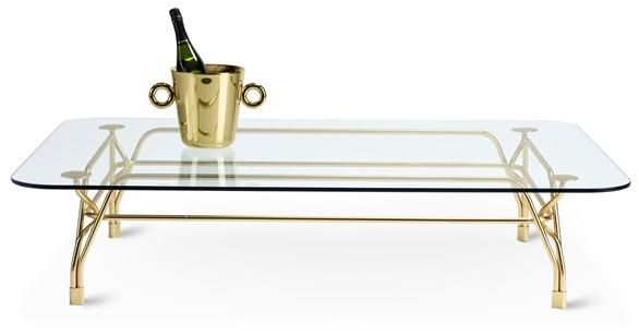 GHIDINI1961 Прямоугольный журнальный столик из хрусталя Botany sun-id-1412211 - Вид №1