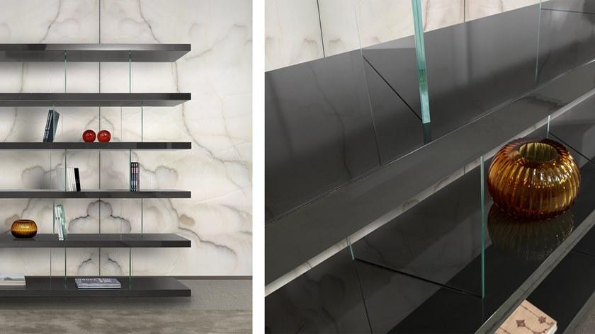 Reflex Открытый лакированный деревянный стеллаж Tango sun-id-1514815 - Вид №2