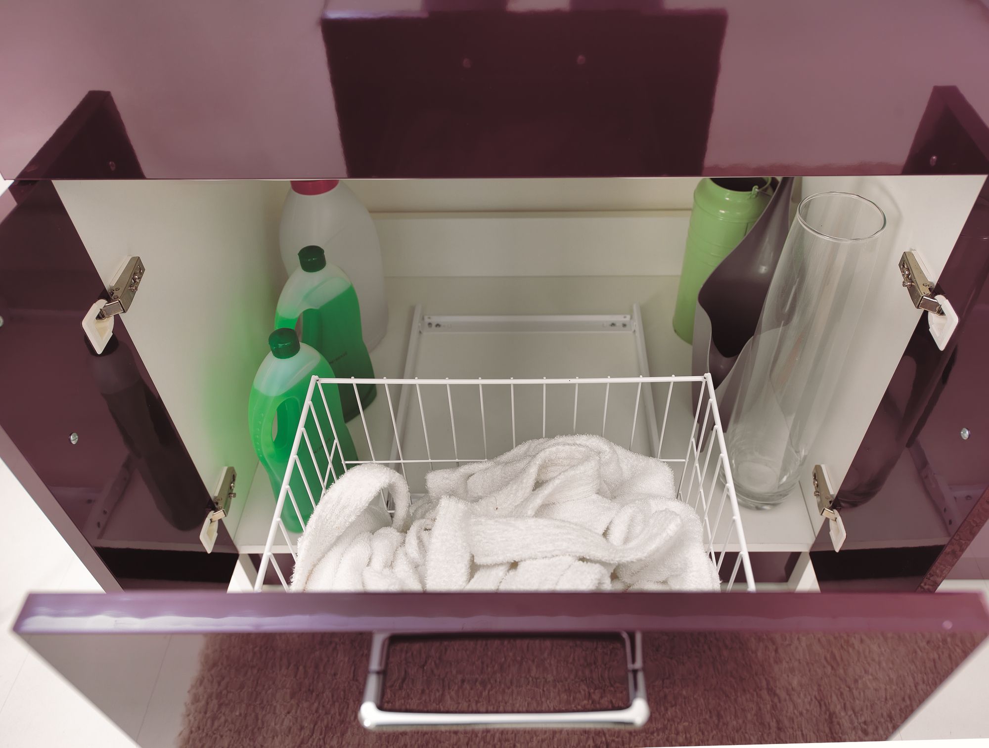 Шкаф для белья с бельевой стойкой COLAVENE Twist ARCH-00037812 - Вид №7