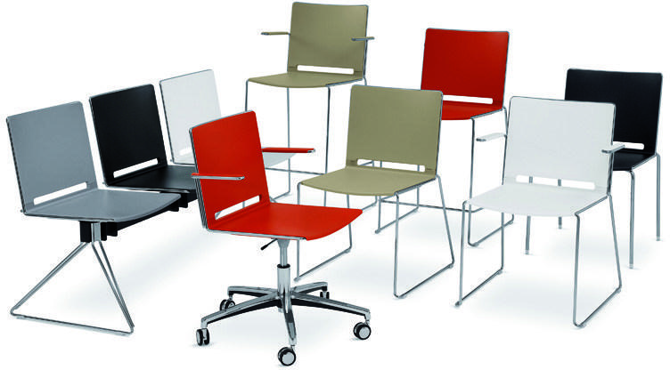 Diemmebi Табурет полипропиленовый с подлокотниками со спинкой Lafilò sun-id-1418153 - Вид №2