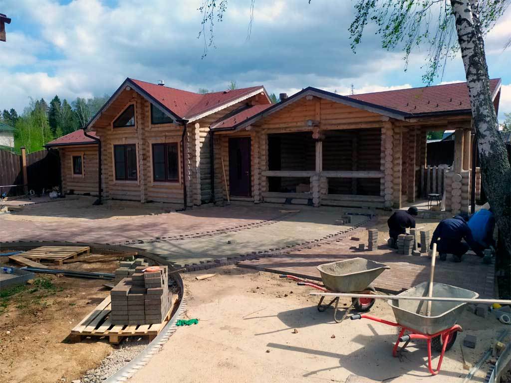 Металлический бордюр 1200*70*45*1,5 компл. ГеоПластБорд GPBST-09 - Вид №15