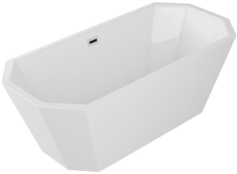 Ванна отдельностоящая GR-1301 (161x74x56) GROSSMAN 