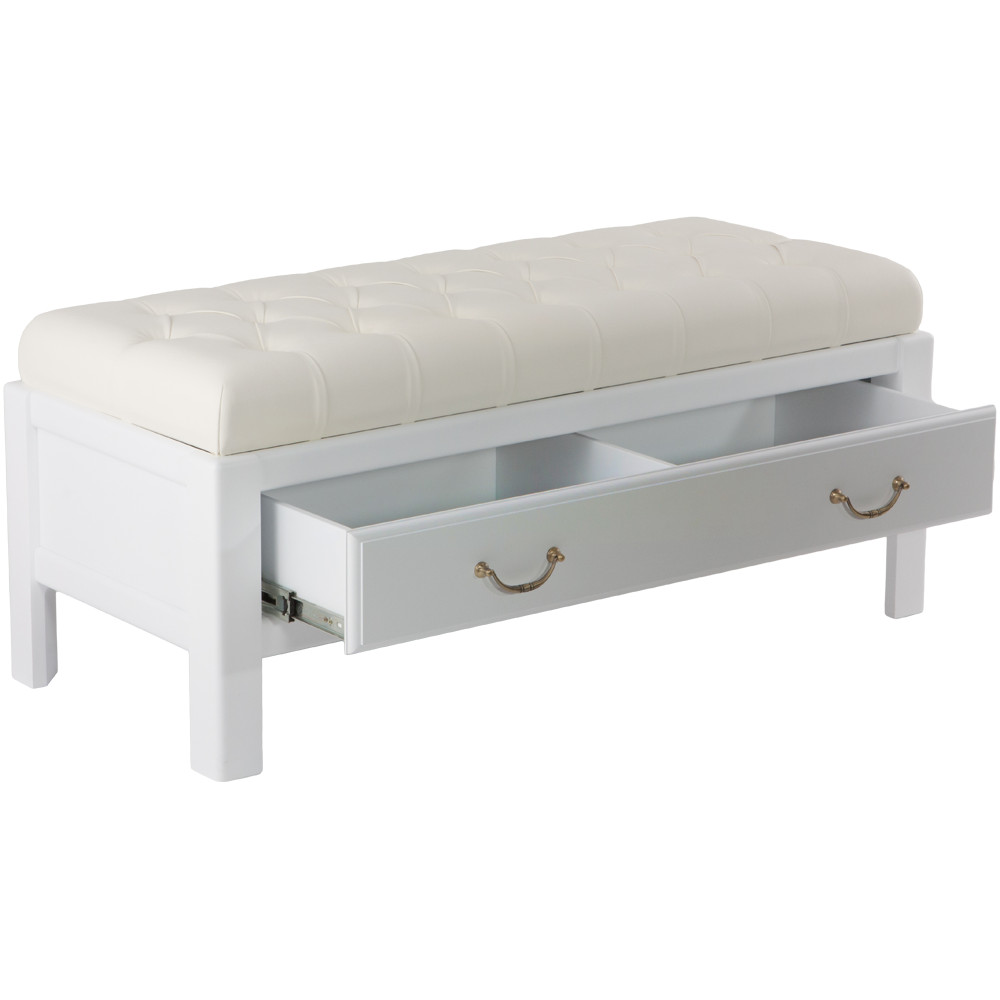 18027 Банкетка Лотос 3 Айвори Айс BOGACHO 4627145746042 - Вид №2