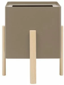 Hobby Flower Низкий квадратный горшок из нержавеющей стали Ashi