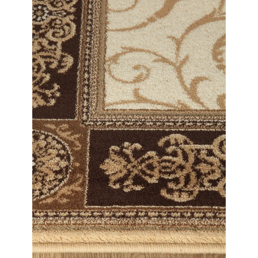 Ковер шерсть Isfahan Lamaro 120x170 см цвет бежевый 85305683 STLM-2150720 AGNELLA  - Вид №4