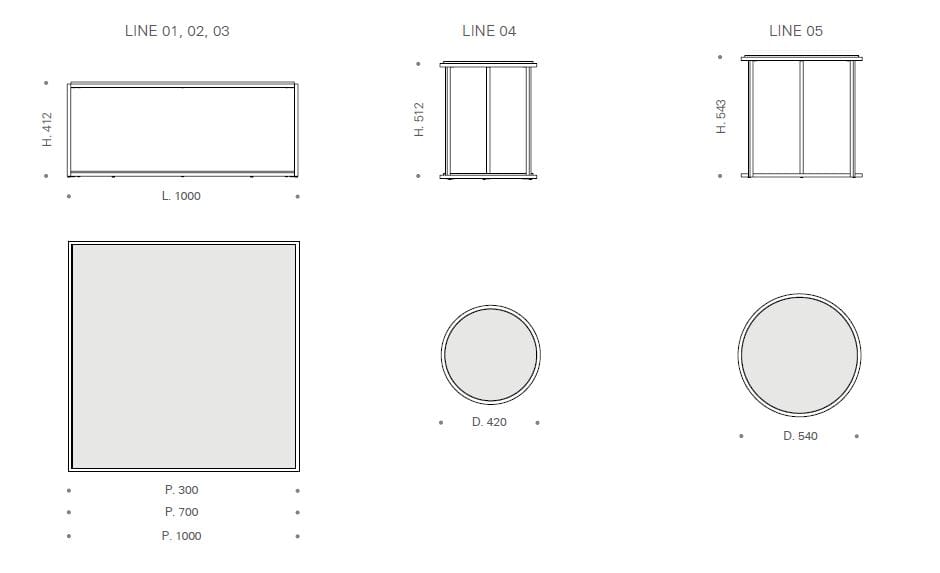 Мраморный журнальный столик Kico Living Complements ARCH-00089127 - Вид №5