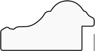 BY 1097 Зеркало в багетной раме - бусы золотые 46 mm EVOFORM Definite - Вид №3