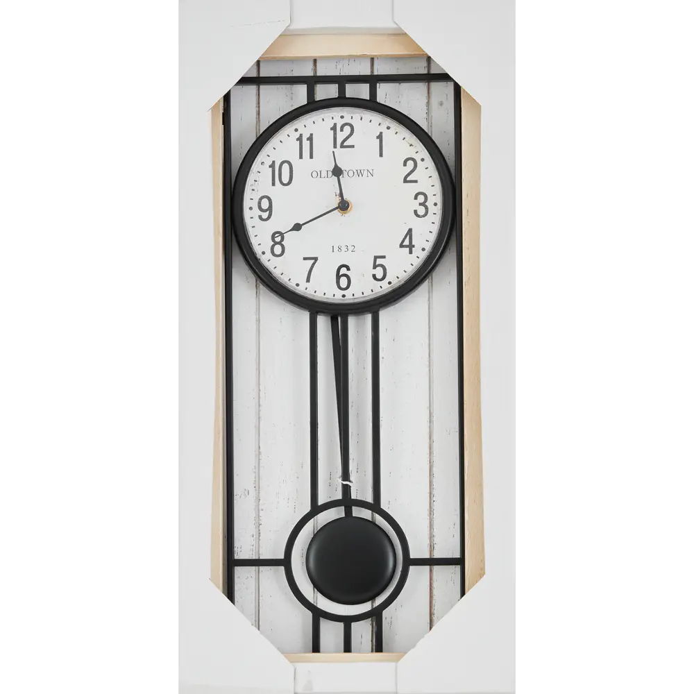 Часы настенные Dream River Маятник круглые пластик цвет черно-коричневый ø28 см STLM-2113346 - Вид №3