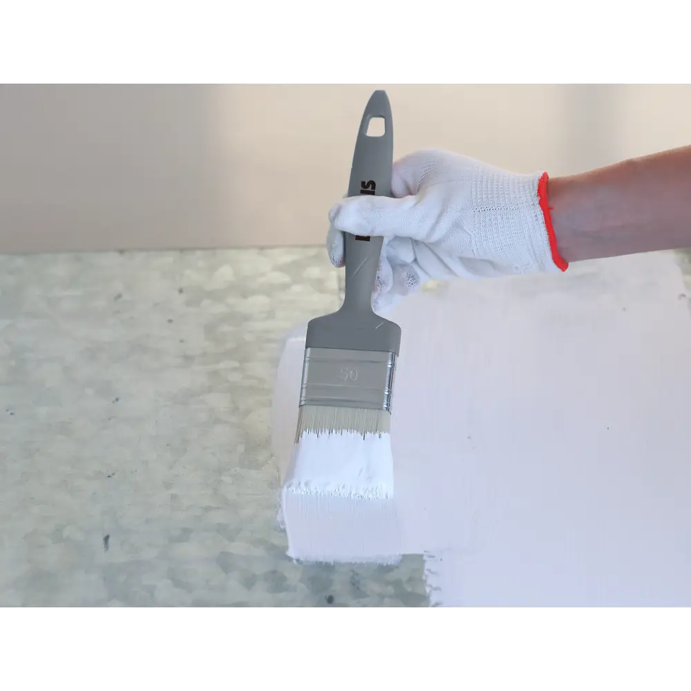 Кисть плоская для водных красок 50 мм DILWIS синтетическая щетина STLM-2137190 - Вид №4