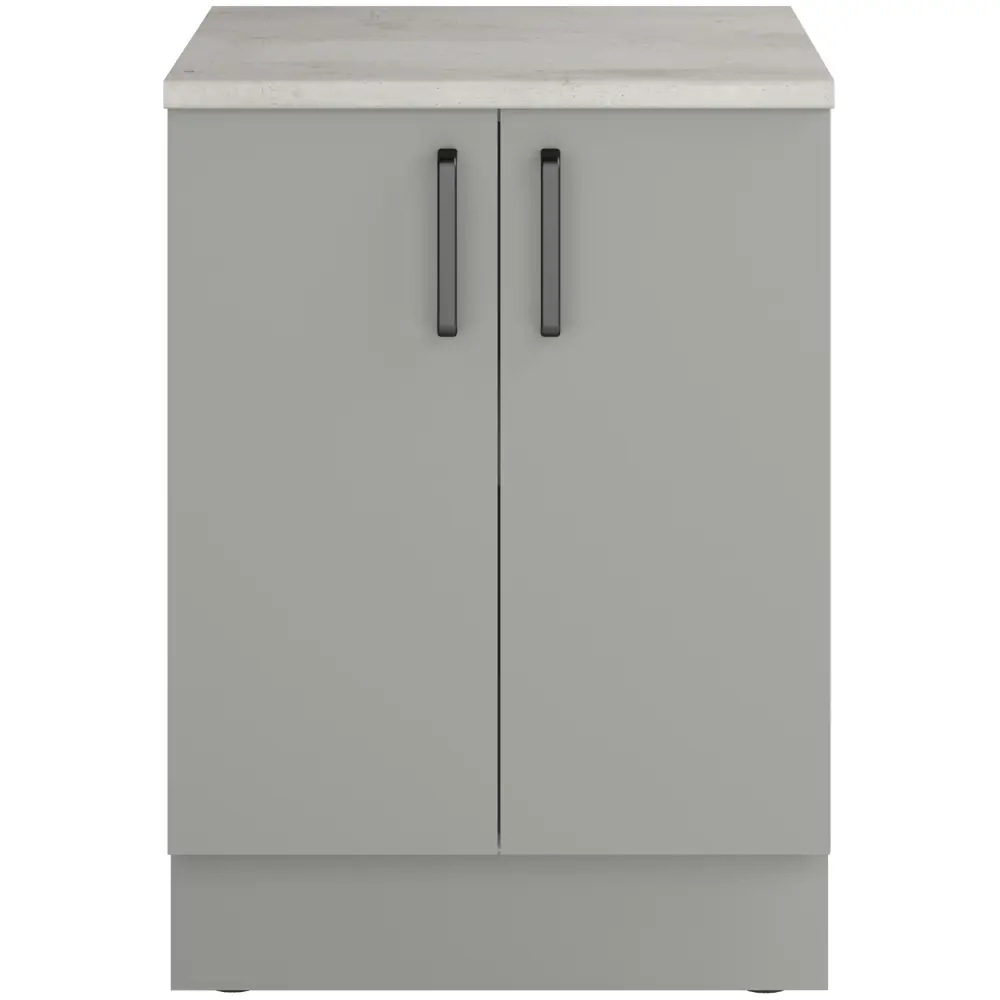 Кухонный шкаф напольный Нарбус 60x85x60 см ЛДСП цвет серый Santreyd STLM-2032514 - Вид №13
