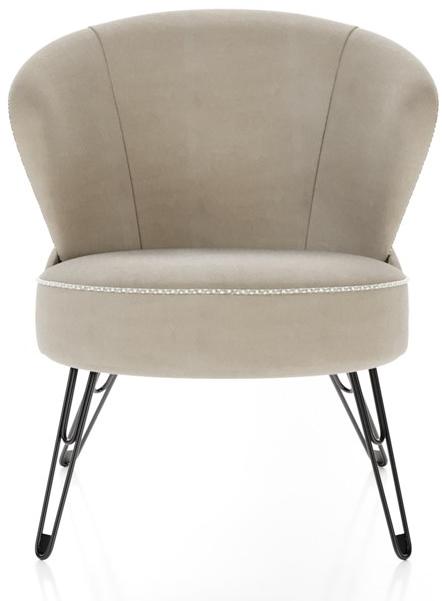 Liu Jo Living Collection Кресло с тканевой обивкой Urban fan Lsp - Вид №2