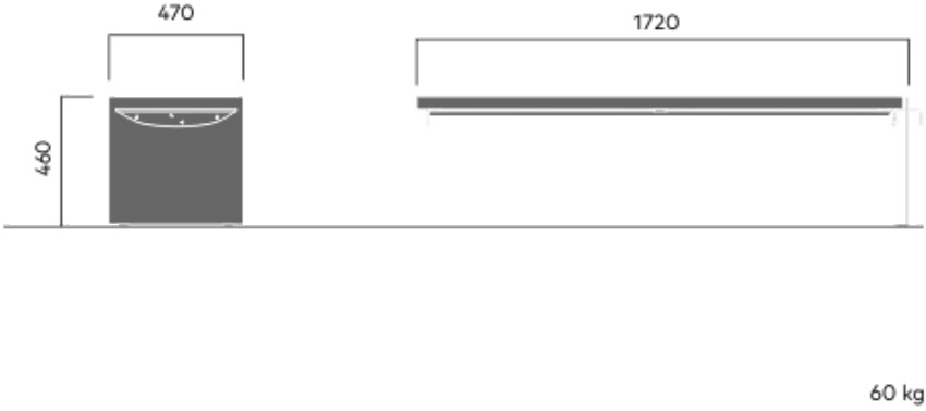 VESTRE Модульная скамья из стали и дерева без спинки Bloc sun-id-1405840 - Вид №5