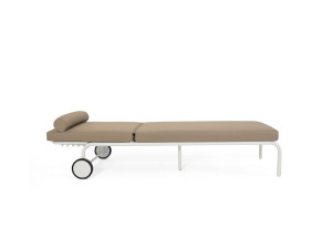 Алюминиевая откидная Садовая кровать с колесами