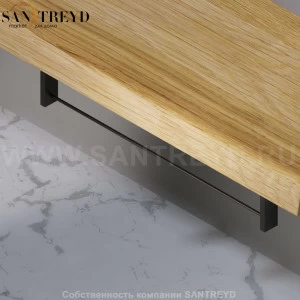 P007VX.105 Полотенцедержатель  черный металлический A. e T. Italia Fly