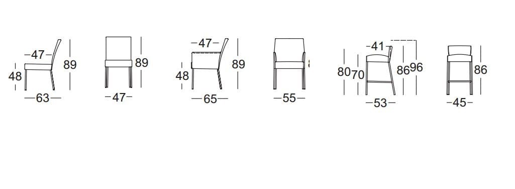Мягкий стул Rolf Benz Рольф Бенц 652 ARCH-00145229 - Вид №1