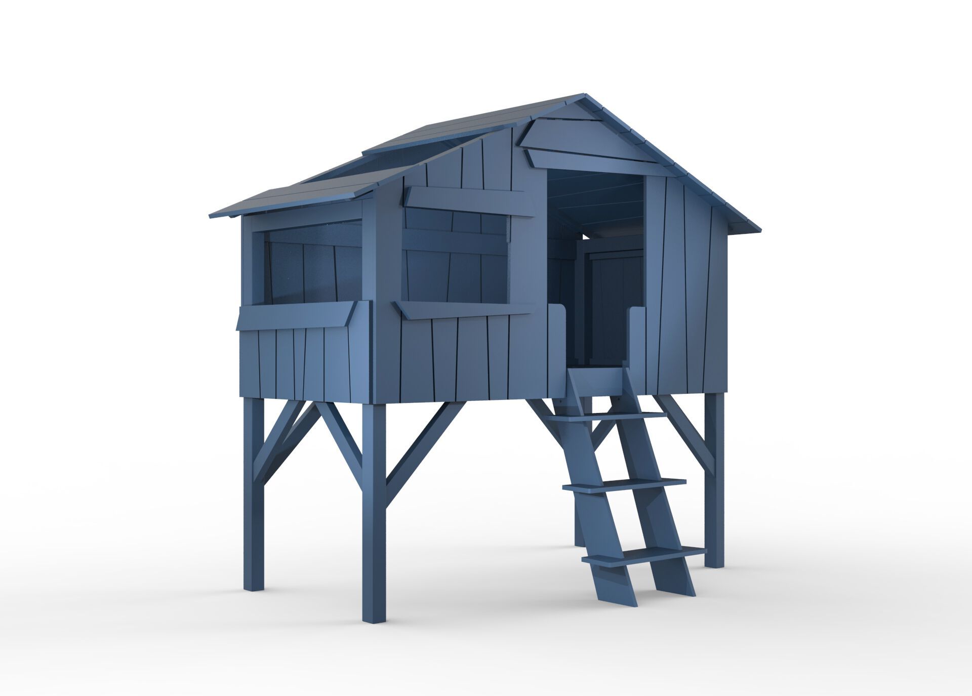 Односпальная кровать из МДФ Mathy by Bols КРОВАТИ И ГОРКИ ДЛЯ ДОМИКОВ НА ДЕРЕВЕ ARCH-00136891 - Вид №29