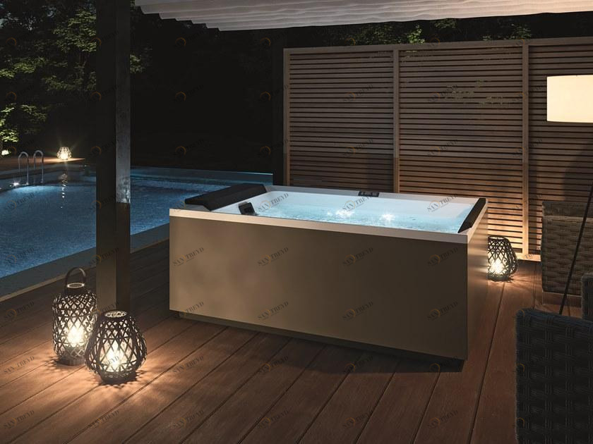 NOVELLINI 2-х местная прямоугольная джакузи для улицы Divina sun-id-1371334