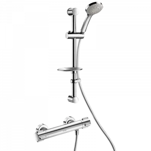 H9739SKIT Душевой комплект с термостатическим смесителем SECURITHERM Securitouch DELABIE