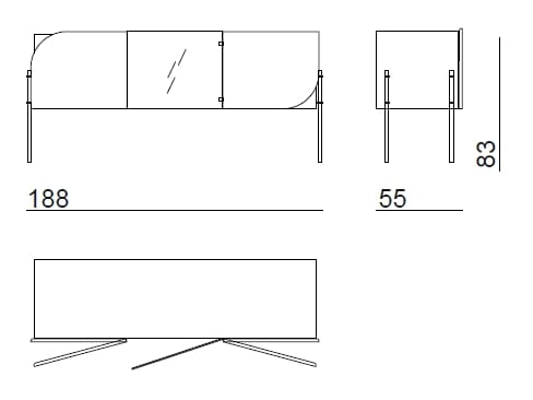 Деревянный шкаф с распашными дверями Bizzotto Italia Нара ARCH-00152318 - Вид №5