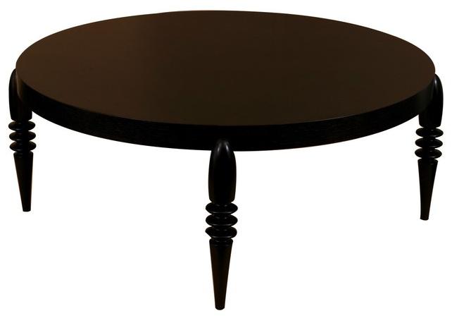 Hamilton Conte Paris Низкий круглый деревянный журнальный столик Turner sun-id-1420017 - Вид №1