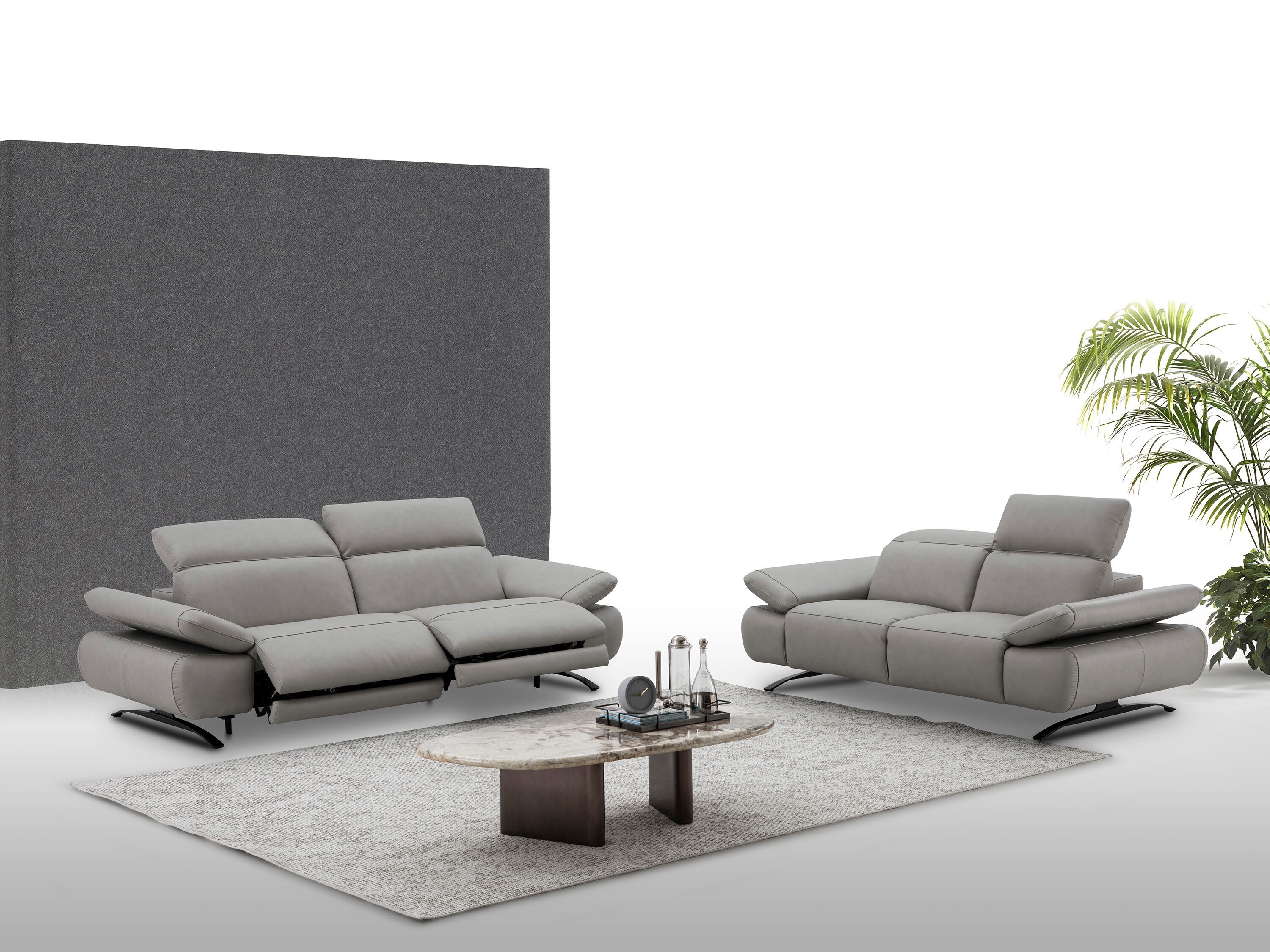 Кожаный диван с электроприводом CAMPO DE' FIORI 5373 ARCH-00127686 - Вид №2