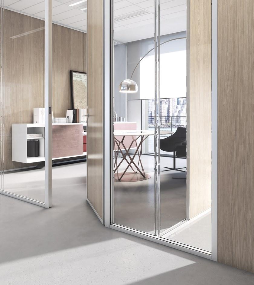 ESTEL GROUP Мобильная перегородка из закаленного стекла для офиса sun-id-1464530 - Вид №14