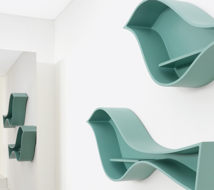 Ex.T Birdie Полка бирюзовая EXBIRDIETU  - Вид №4