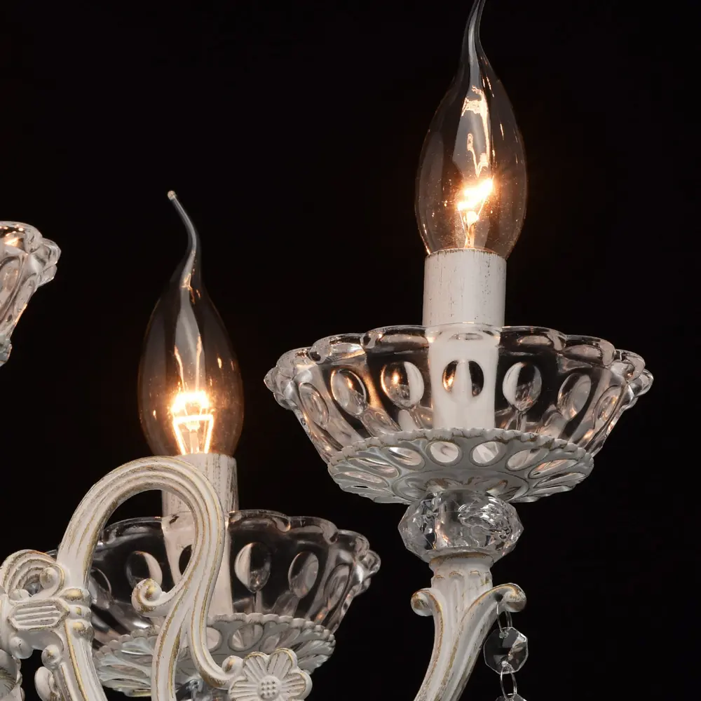 Люстра Аврора 5xE14x60 Вт, металл, цвет бронза MW-Light STLM-2002986 - Вид №4