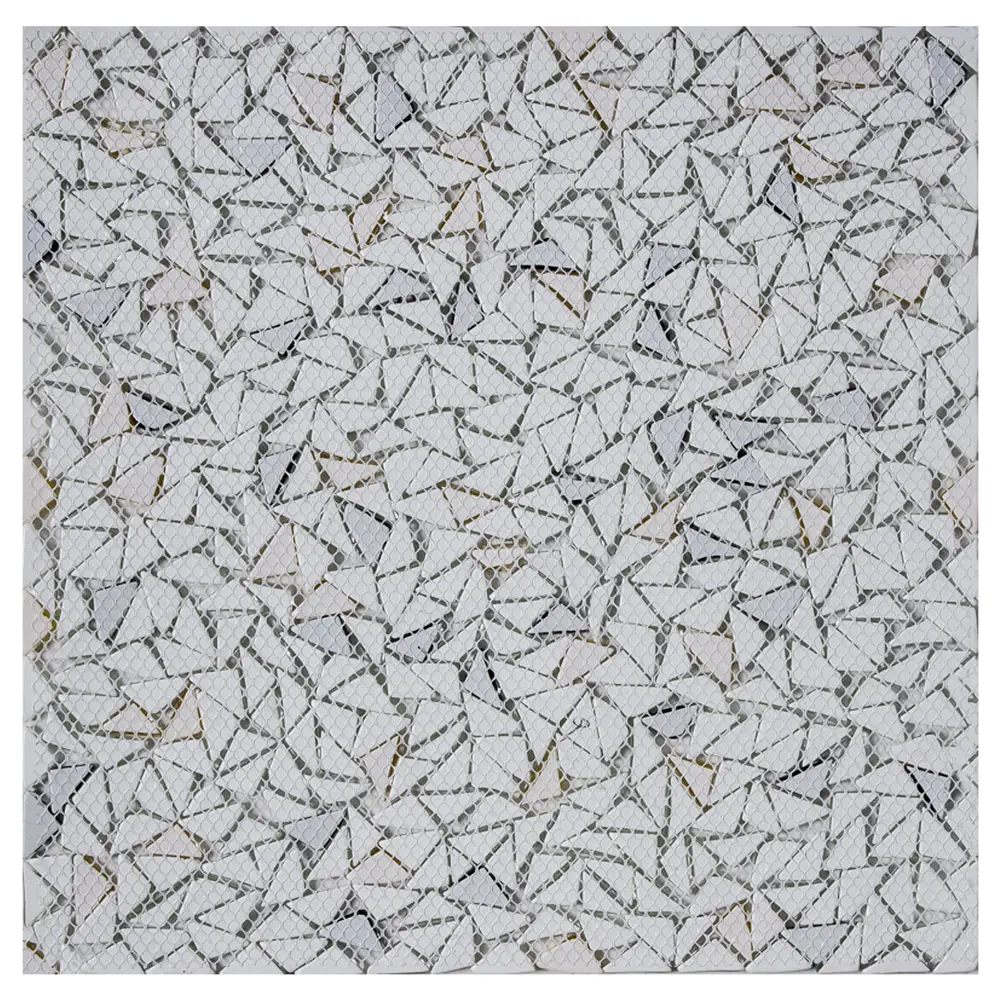 Мозаика Artens, 30х30 см, стекло, цвет белый/коричневый/жёлтый STLM-2205219 - Вид №2