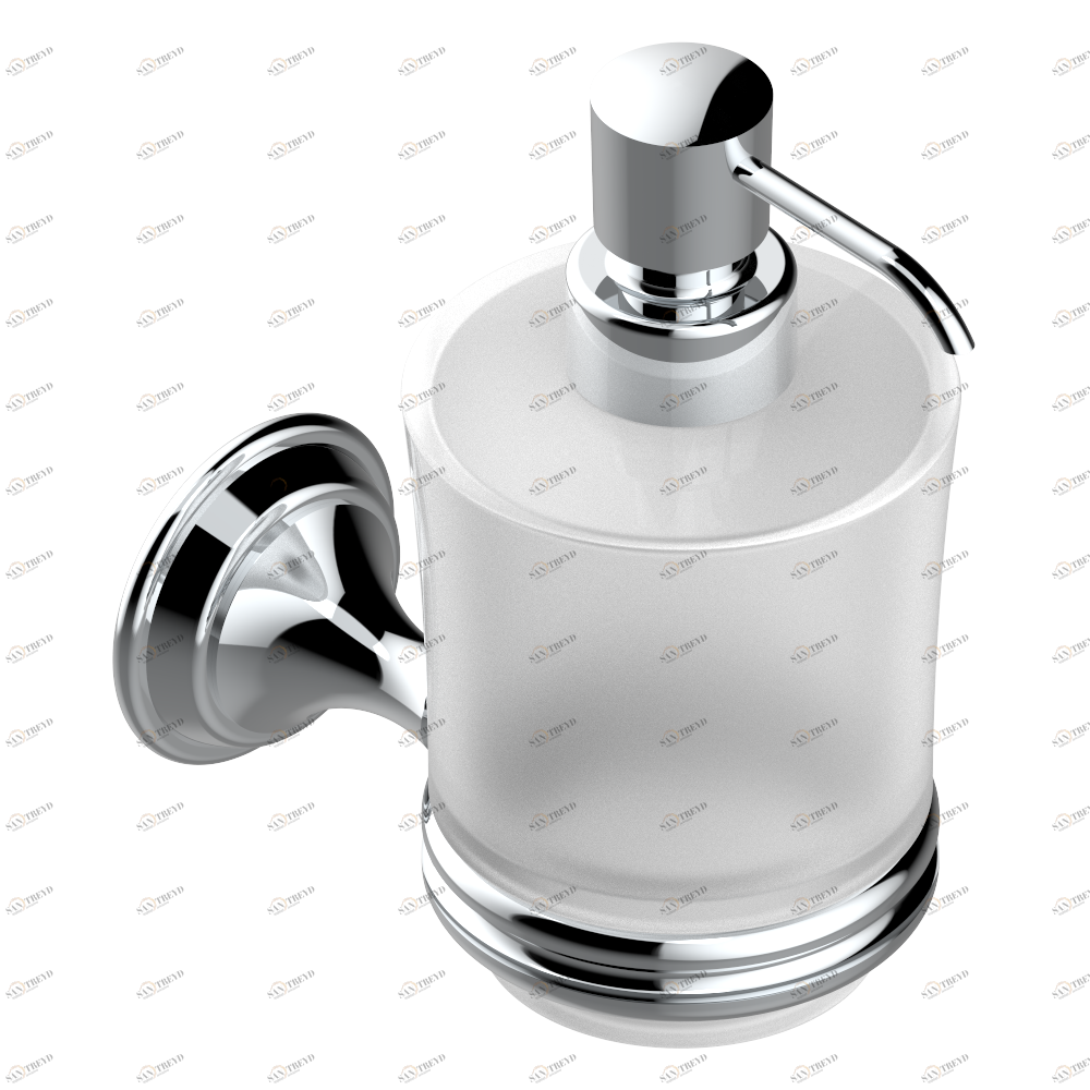 D13-613 Дозатор для жидкого мыла настенный Thg-paris Retro family Хром D13-613 CAT.A