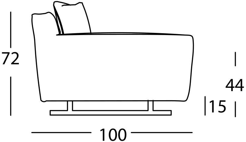 Marac 3-х местный тканевый диван со съемным чехлом sun-id-1404027 - Вид №3