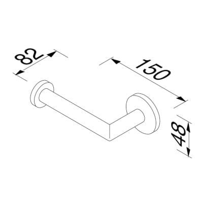 Металлический держатель рулона