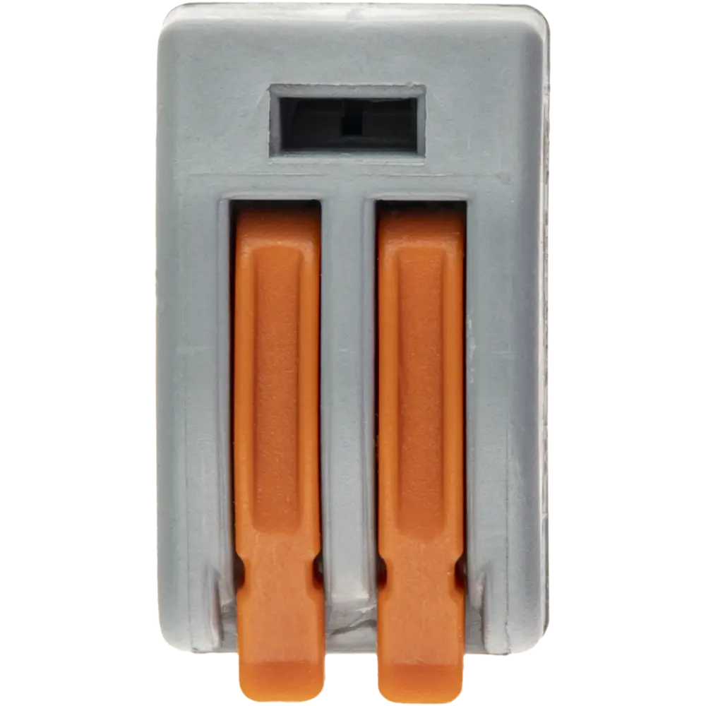 84746775 Клеммы соединительные монтажные с рычажком Duwi СМК 222-412 2-проводные 4мм² серые 20шт 26621 1 STLM-1112320  - Вид №3