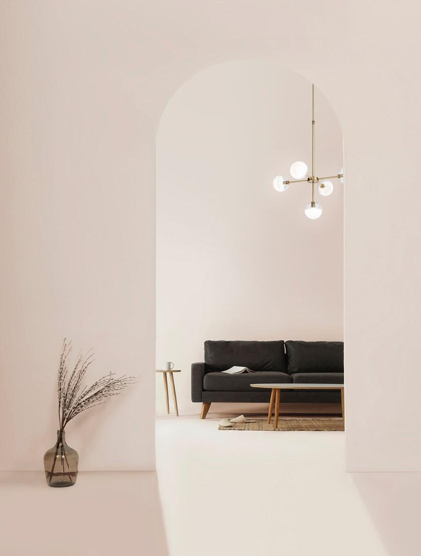 Il Fanale Подвесной светильник из латуни Molecola 275.09.ont - Вид №1