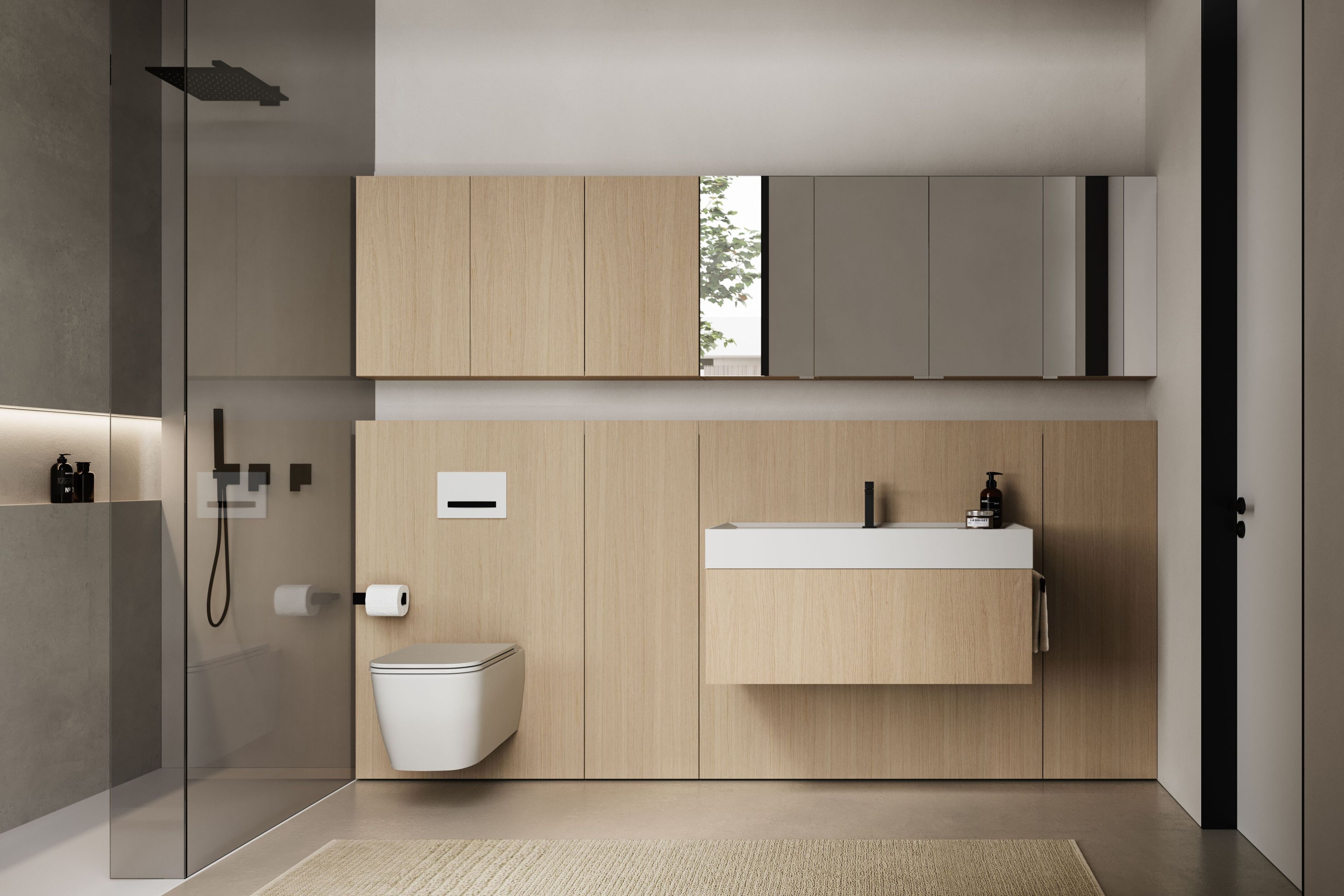 Система мебели Ideagroup Wall ARCH-00067911 - Вид №17