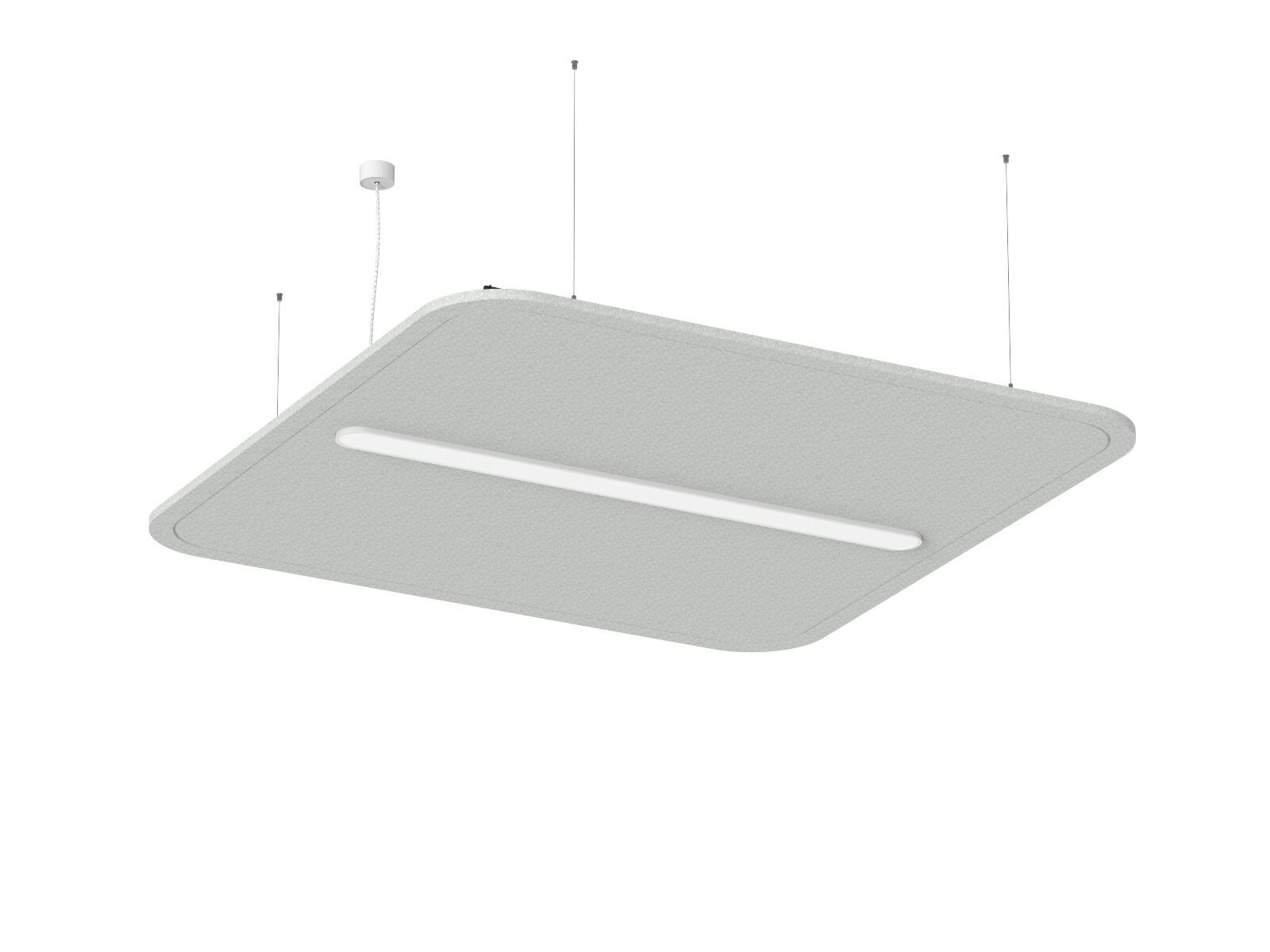 Рециркулированный любимчик Dimmable акустический подвесной светильник PROLICHT Acoustic ARCH-00122004 - Вид №1