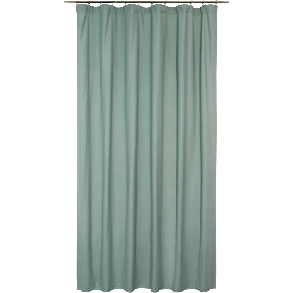 Штора на ленте Inspire Louni 200x280 см цвет серо-зелёный Sage 2 82489441 STLM-2034705 