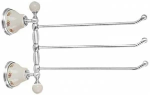 Полотенцедержатель тройной поворотный MIGLIORE Provance Ml.PRO-60.554.CR, цвет хром