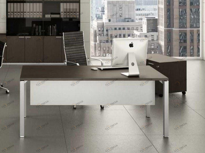 Bralco Модульный прямоугольный стол венге Gate sun-id-1404040