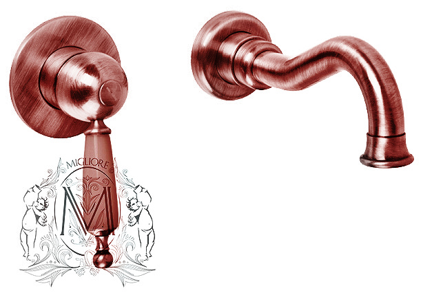 Смеситель MIGLIORE Oxford ML.OXF-6345.CRDO для раковины - хром/золото ML.OXF-6345.bi.CRDO - Вид №3