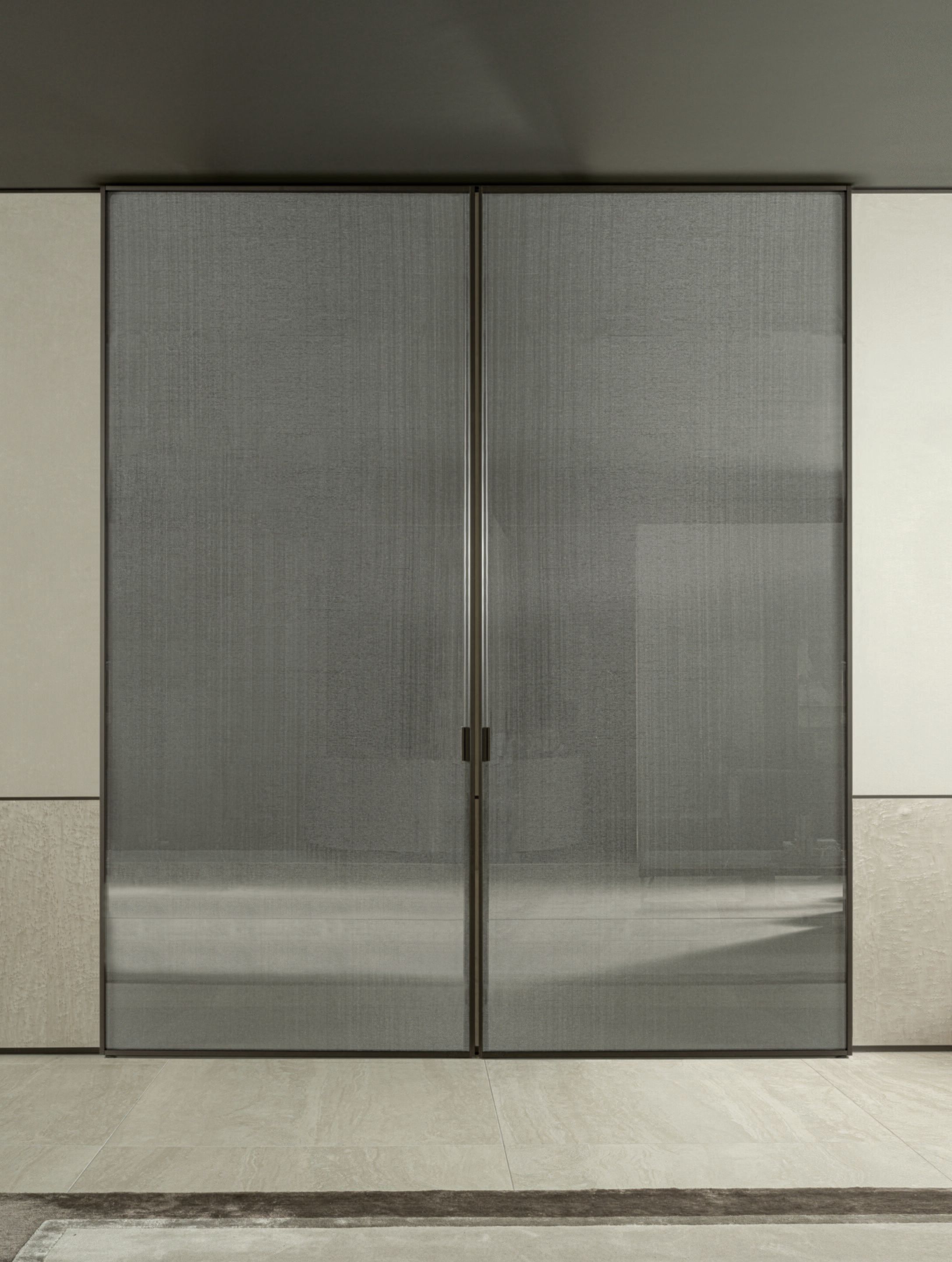 Тканые стеклянные раздвижные двери Longhi Aluminiun Chic-Doors ARCH-00122604 - Вид №2