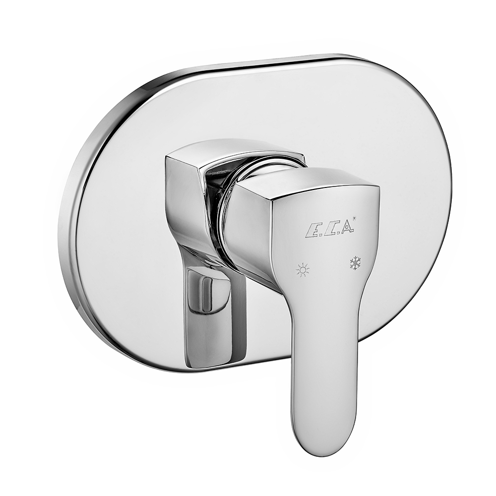 102167109-e  Смеситель для душа скрытого монтажа Star, устанавливаемый на поверхность Eca  - Вид №1