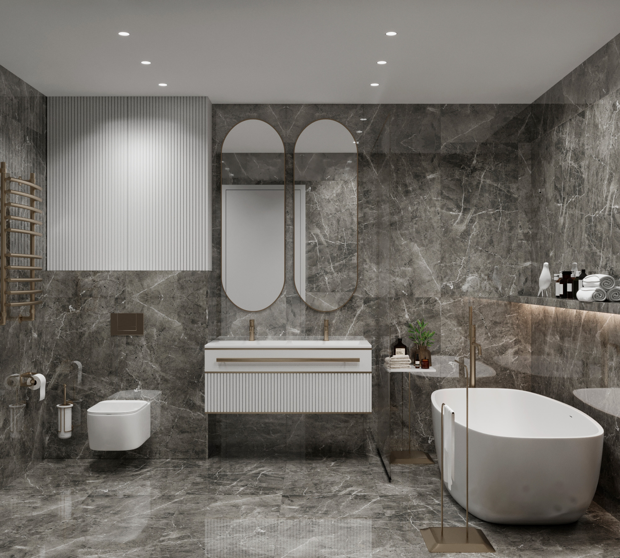 Керамогранит FLORENCIA GREY 60х120 Arcadia Ceramica FP1028-A