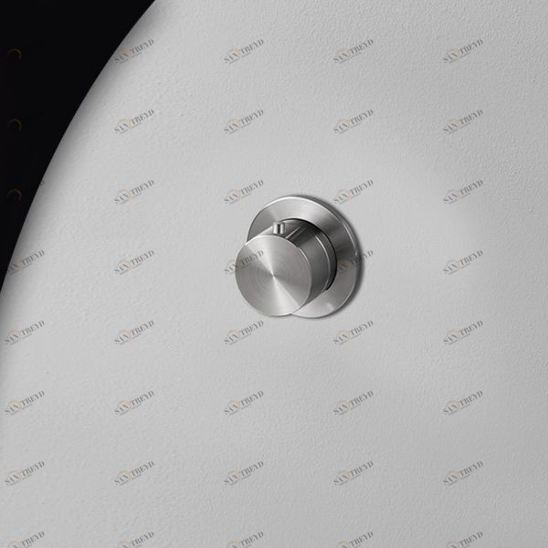 Девиатор трехрежимный сталь матовая Hiro Radomonte HIR11S