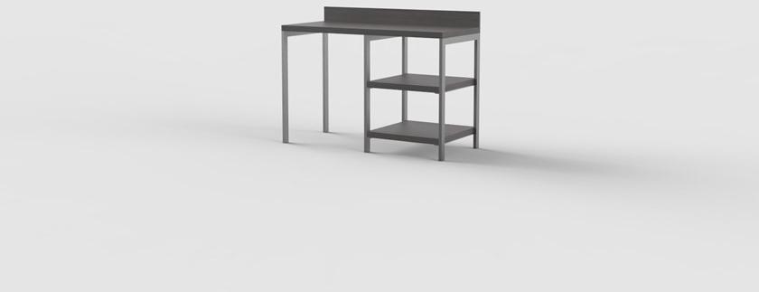 Mobilspazio Прямоугольный стол с полками для гостиниц Urban sun-id-1471606 - Вид №14