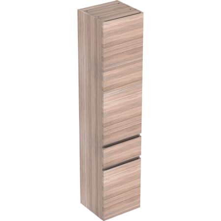 869003000 Высокий шкафчик Geberit Renova Plan с двумя дверями и одним выдвижным ящиком Geberit  - Вид №6